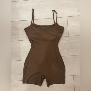 Skims brown romper